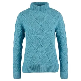 Barbour Burne Ladies Roll Neck Jumper - Dewdrop