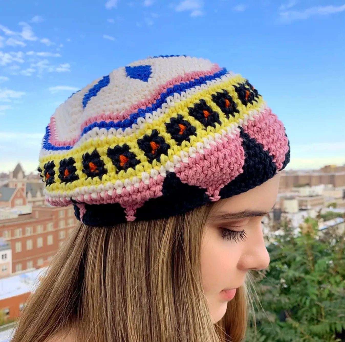 Catania Beret Crochet Pattern