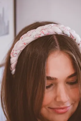 Cupid Floral Braided Hard Headband