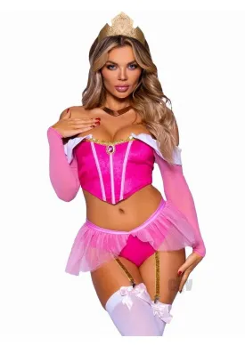 Dreamy Princess 4pc Xs Pink