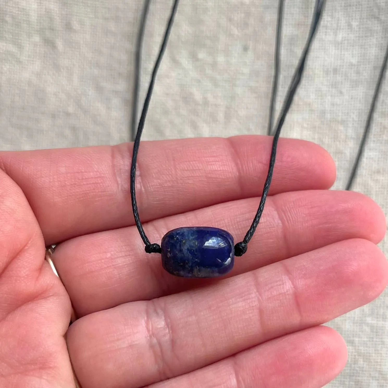 Fortune Pendant - Lapis Lazuli