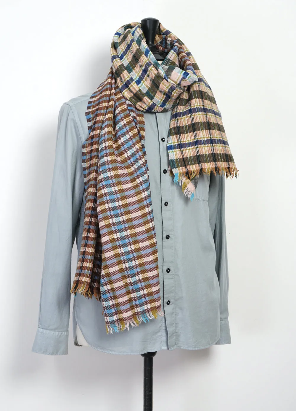 GR ECHARPE | Shawl Scarf | C-Brown