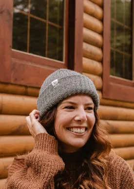 Heather Grey Chunky Beanie