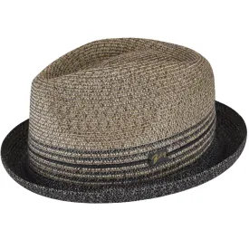 Hooper Stingy Brim Braided Straw Fedora