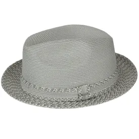 Mannesroe Braid Straw Fedora by Bailey