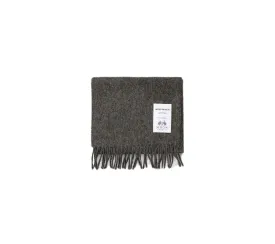 Moon Lambswool Scarf | Charcoal Melange