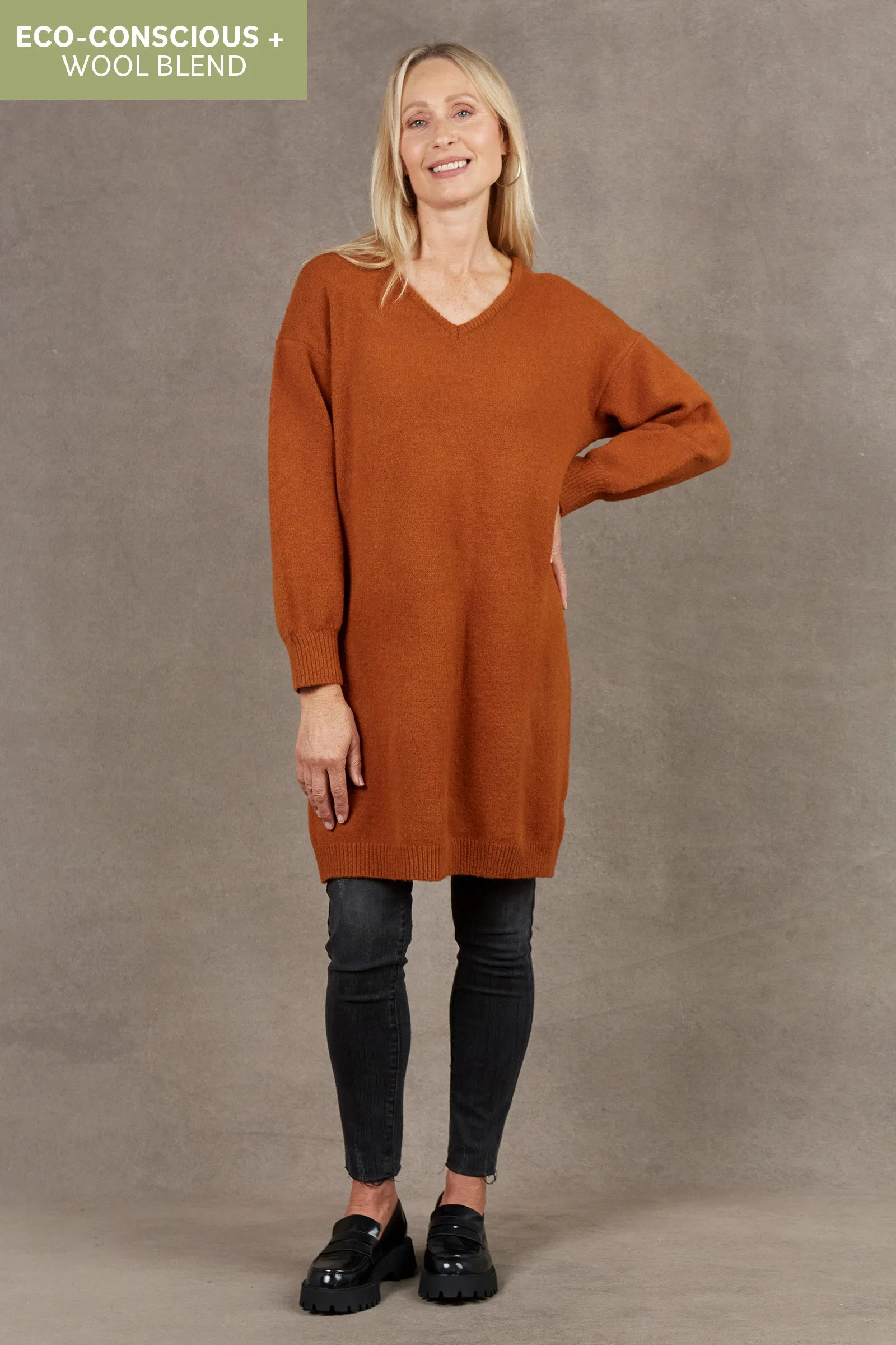 Paarl Midi Knit - Ochre