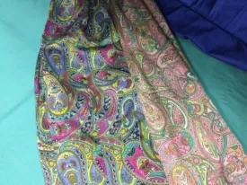 Paisley Chiffon Silk Scarf