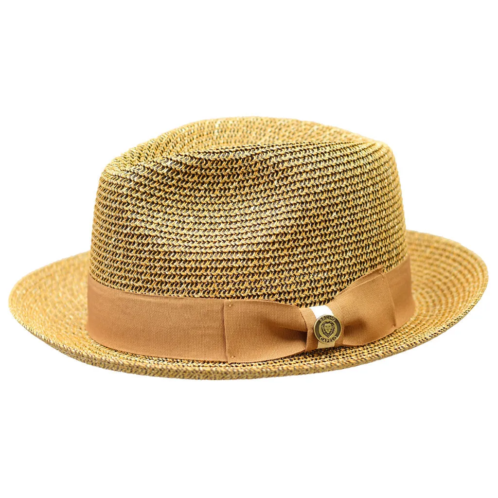 Piedmont Tweed Classic Brim Fedora by Bruno Capelo