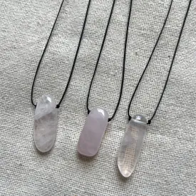 Treasure Pendant - Rose Quartz