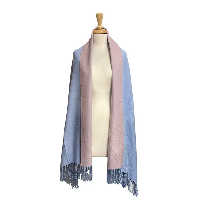 Two Tone Premium Wool Scarf